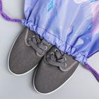 Мешок для обуви 420 х 350 мм, Холодное сердце «Анна и Эльза» (мягкий полиэстер, плотность 210D) - Фото 2