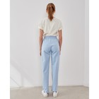 Брюки женские MINAKU: Casual Collection цвет голубой, размер 44 - Фото 3