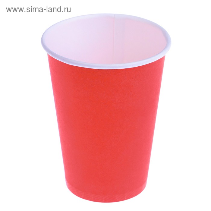 Стакан "Красный", для горячих напитков 450 мл, диаметр 90 мм - Фото 1