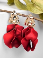 Серьги ассорти «Ветер» мятые треугольники, цвет красно-золотой - Фото 8