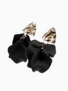 Серьги ассорти «Ветер» мятые треугольники, цвет чёрно-золотой - Фото 4