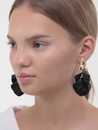 Серьги ассорти «Ветер» мятые треугольники, цвет чёрно-золотой - Фото 2