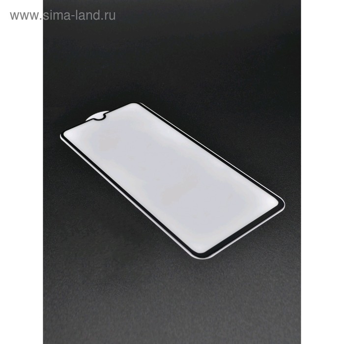 Защитное стекло Innovation 2D для Samsung A70, полный клей, черная рамка - Фото 1