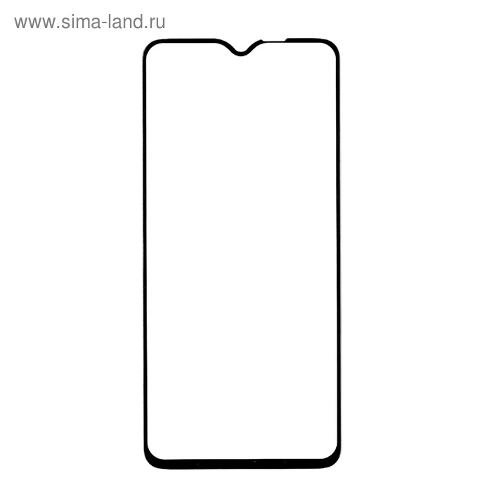 Защитное стекло Innovation 2D, для Xiaomi Redmi Note 8 Pro, полный клей, черная рамка - Фото 1