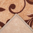 Палас ПАЛИСАД размер 200х200 см, цвет бежевый 17/23 войлок 195 г/м2 - фото 24025048