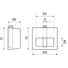 Замок навесной «СТАНДАРТ» Kd=80 d=11 мм - Фото 2