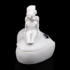 Сувенир-шкатулка полистоун "Белоснежные ангелы в обнимку" МИКС, 6,2х5х4,8 см - Фото 3