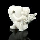Сувенир полистоун "Белоснежный ангел обнимающий сердце" МИКС 3х3,4х1,8 см - Фото 2