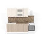 Кухонный гарнитур прямой «Ольга макси 3», 1800 мм, цвет карамель/латте 5007780