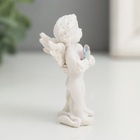 Фигурка полистоун «Белоснежные ангелы хрустальное сердце», 5.6×4.3×2.3 см - Фото 2