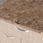 Кухонный гарнитур угловой «Ольга прайм 3», 1500×2000 мм, цвет карамель/латте 5007790