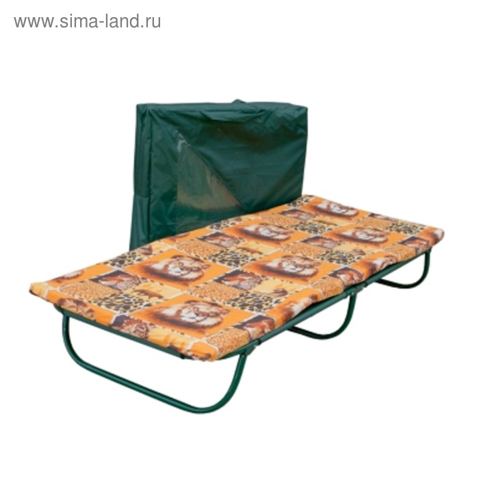 Кровать раскладная «МИШЕЛЬ» в сумке с матрасом , 192 x 80 x 28 см, макс. нагрузка 100 кг, 507063 - Фото 1