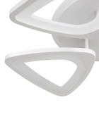 Люстра с ПДУ 03305/4 4х24Вт LED белый 41х41х8см - фото 809395576