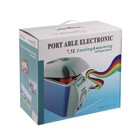 Автохолодильник, 7.5 л, 12 В, с функцией подогрева, серо-голубой - Фото 8