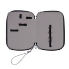 Пенал 3 секции 145*200 мм, экокожа, deVENTE Yume, ручка-петля на карабине, серебристый - Фото 5