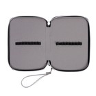 Пенал 3 секции 145*200 мм, экокожа, deVENTE Yume, ручка-петля на карабине, серебристый - Фото 6