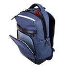 Рюкзак молодёжный deVENTE Business, 44 х 32 х 16 см, эргономичная спинка, тёмно-синий - фото 9381905