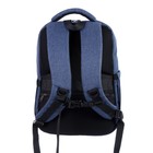 Рюкзак молодёжный deVENTE Business, 44 х 32 х 16 см, эргономичная спинка, тёмно-синий - фото 9381900
