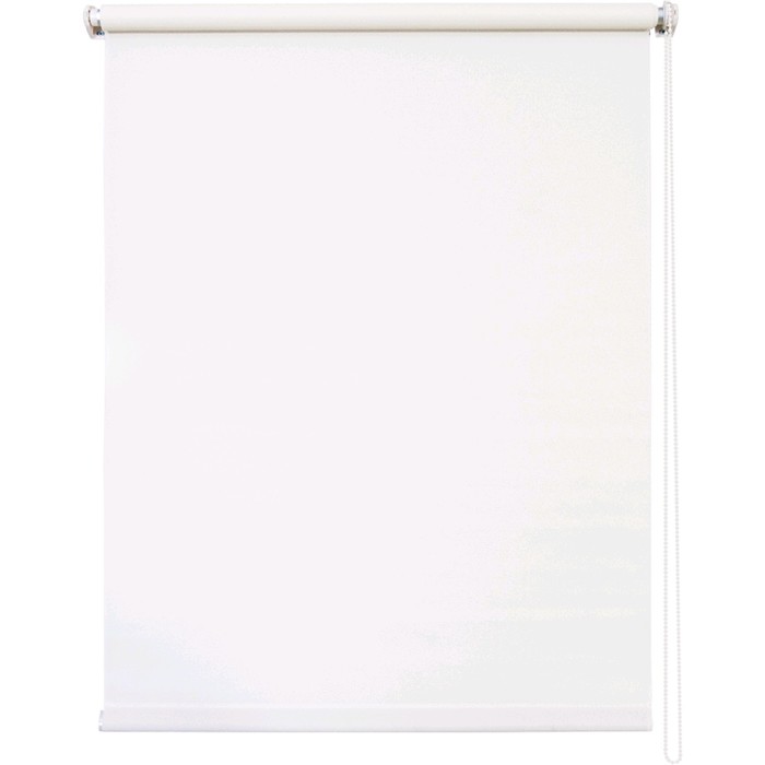 Рулонная штора «Плайн», 100 х 175 см, цвет белый