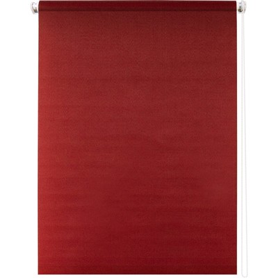 Рулонная штора «Плайн», 40 х 175 см, цвет красный