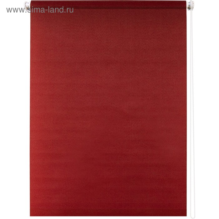 Рулонная штора «Плайн», 40 х 175 см, цвет красный - Фото 1