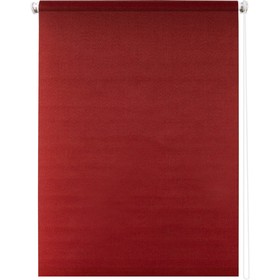 Рулонная штора «Плайн», 60 х 175 см, цвет красный