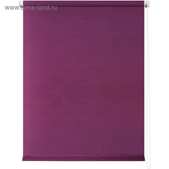 Рулонная штора «Плайн», 40 х 175 см, цвет фиалка - Фото 1