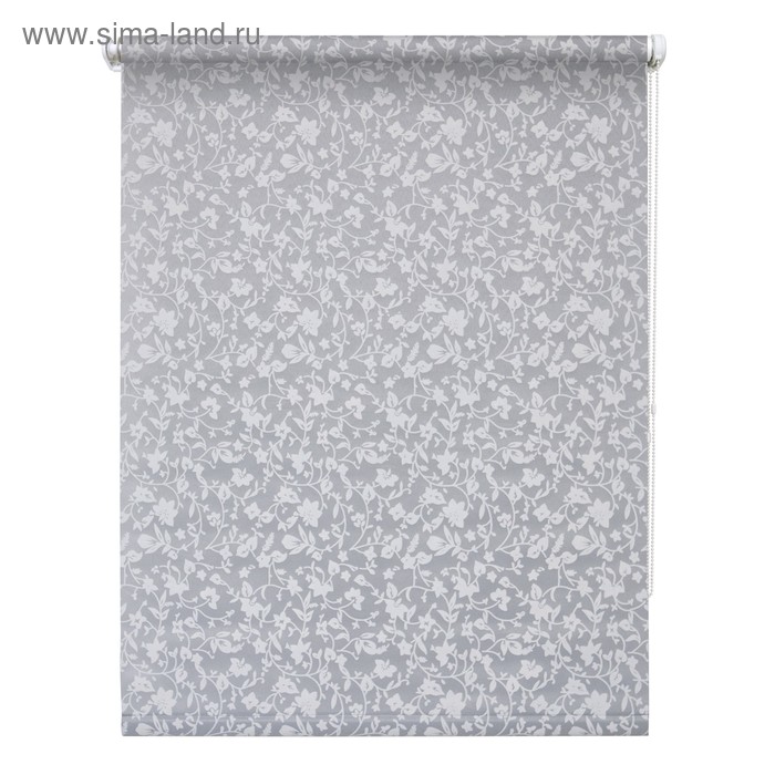 Рулонная штора «Лето», 50 х 175 см, цвет серый - Фото 1