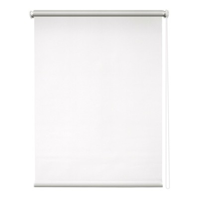 Рулонная штора «Сильвер», 100 х 175 см, блэкаут, цвет белый