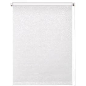 Рулонная штора «Фрост», 50 х 175 см, блэкаут, цвет белый