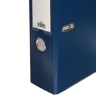 Папка–регистратор А4, 80 мм, ErichKrause "Business", с арочным механизмом, синяя - Фото 5
