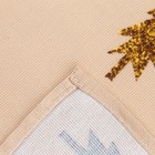 Фартук «Доляна» Christmas mood, 60×65 см, 100% хлопок, рогожка 164 г/м² - Фото 4