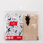 Фартук  "Доляна" Christmas mood 60х65см, 100%хл, рогожка 164 г/м2 - фото 804293362