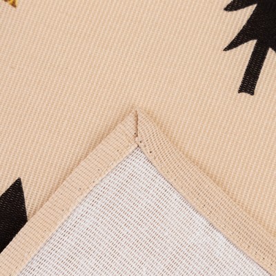 Скатерть новогодняя "Доляна" Christmas mood 146х220+/- 3см, 100%хл, рогожка 164 г/м2