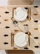 Скатерть новогодняя «Доляна» Christmas mood=146×110± 3 см, 100% хлопок, рогожка 164 г/м² - Фото 7