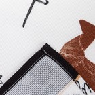 Полотенце «Доляна» X-Mas 40×70 см, 100%хл, рогожка 164 г/м² - Фото 4