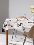 Скатерть новогодняя «Доляна» X-Mas 146×110± 3 см, 100% хлопок, рогожка 164 г/м² - Фото 2