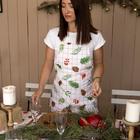 Фартук «Доляна» New Year, 60×65 см, 100% хлопок, рогожка 164 г/м² - Фото 8