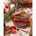 Скатерть новогодняя «Доляна» New Year 146×220 см, 100% хлопок, рогожка 164 г/м² - Фото 6