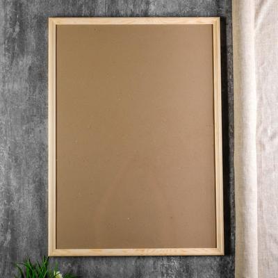 Фоторамка с 20 50х70 см, белое дерево (пластиковый экран)