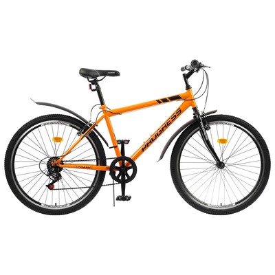 Велосипед 26" Progress модель Crank RUS, цвет оранжевый, размер рамы 17"