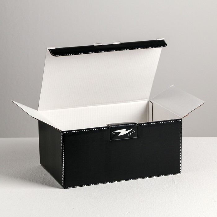 Коробка‒пенал, упаковка подарочная, «Супергерою», 22 х 15 х 10 см - фото 1885031495