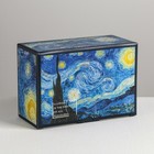 Коробка‒пенал, упаковка подарочная, «Ван Гог», 22 х 15 х 10 см - фото 318328724