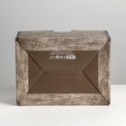 Коробка‒пенал, упаковка подарочная, «GIFT», 26 х 19 х 10 см - Фото 3
