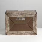 Коробка‒пенал, упаковка подарочная, «GIFT», 26 х 19 х 10 см - Фото 4