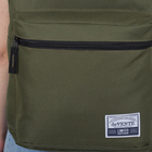 Рюкзак молодёжный, отдел на молнии, наружный карман, цвет тёмно-зелёный - Фото 4