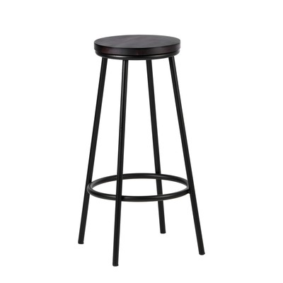 Табурет барный «Клик Мебель. Бари ЛОФТ», палисандр, цвет чёрный