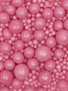 Кондитерская посыпка с мягким центром «Жемчуг», розовая, 50 г - Фото 2