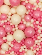 Кондитерская посыпка с мягким центром «Жемчуг», бело-розовая, 50 г - Фото 2