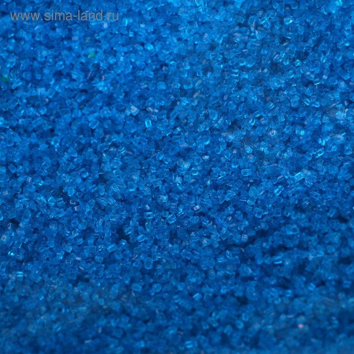 Посыпка сахарная декоративная "Сахар цветной", синий, 50 г - Фото 1